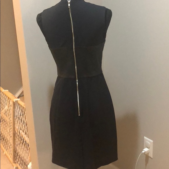 Milly brand, Black sleeveless zip up dress - Picture 3 of 5